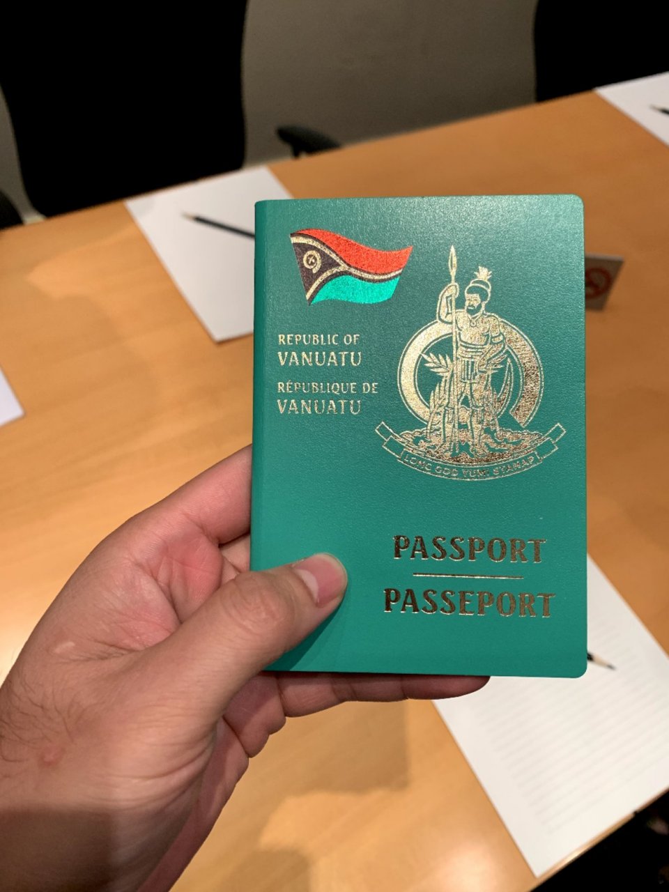 瓦努阿图护照